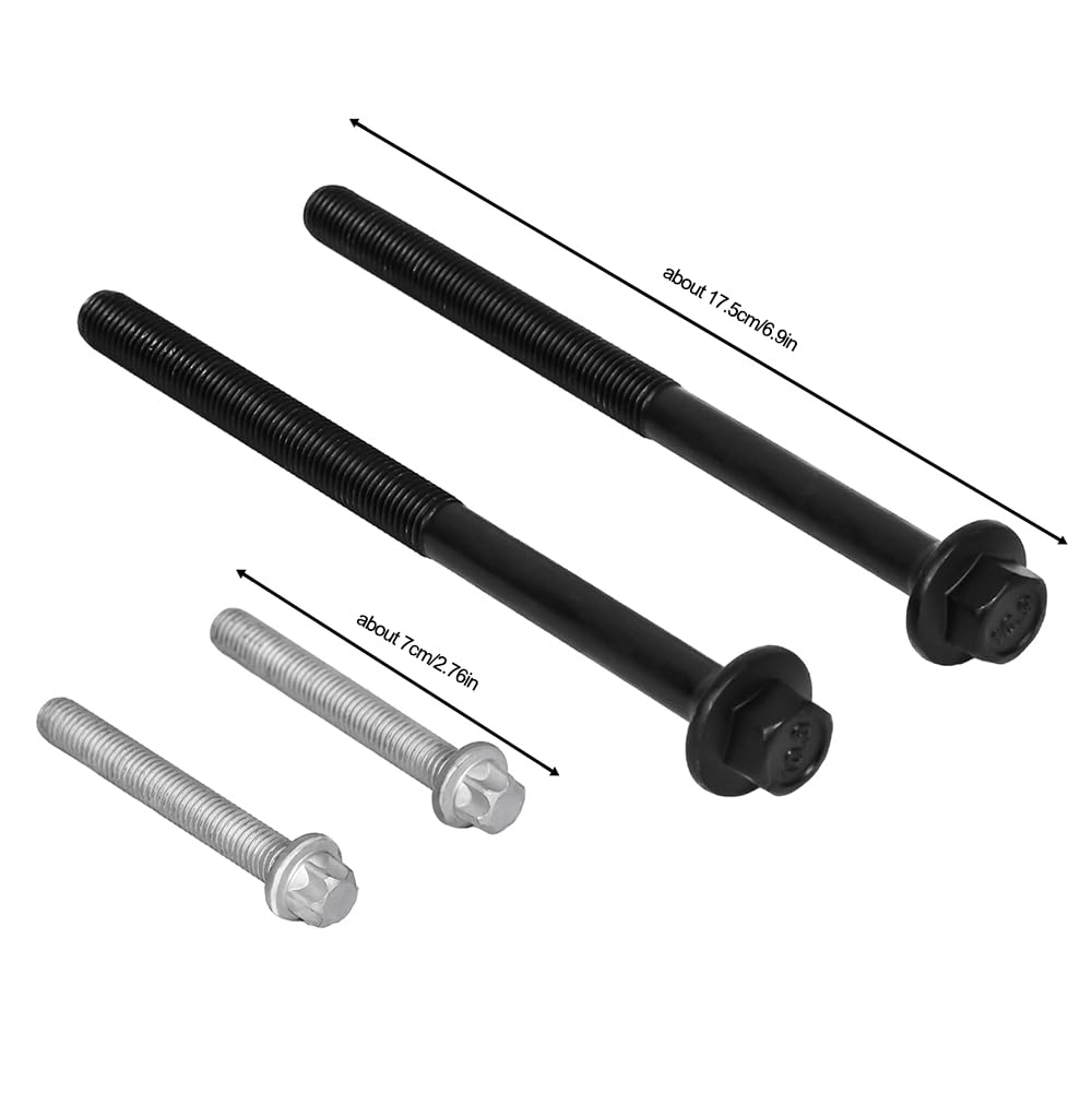 ストリンダー　マックスダウナー　ヘッドボルト Amazon.co.jp: Hex Autoparts シリンダーヘッドボルトセット ES72196